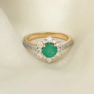 Amor Emerald Ring