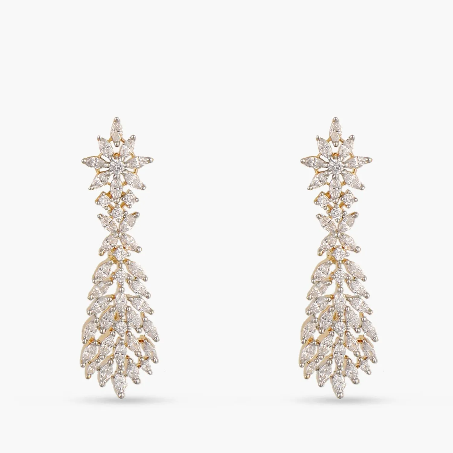 Modern Radiant CZ Hasli Necklace Set