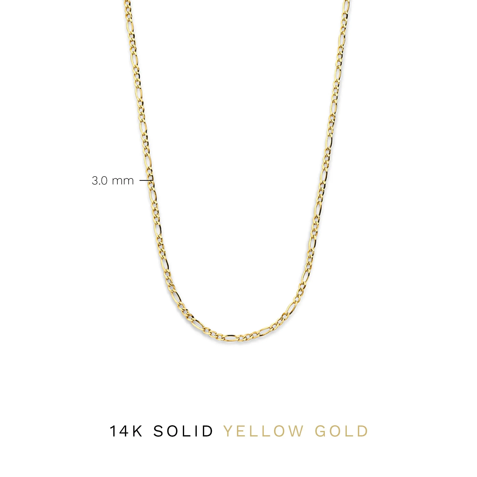 Rivoli Nina 14 karat gold necklace with royal link