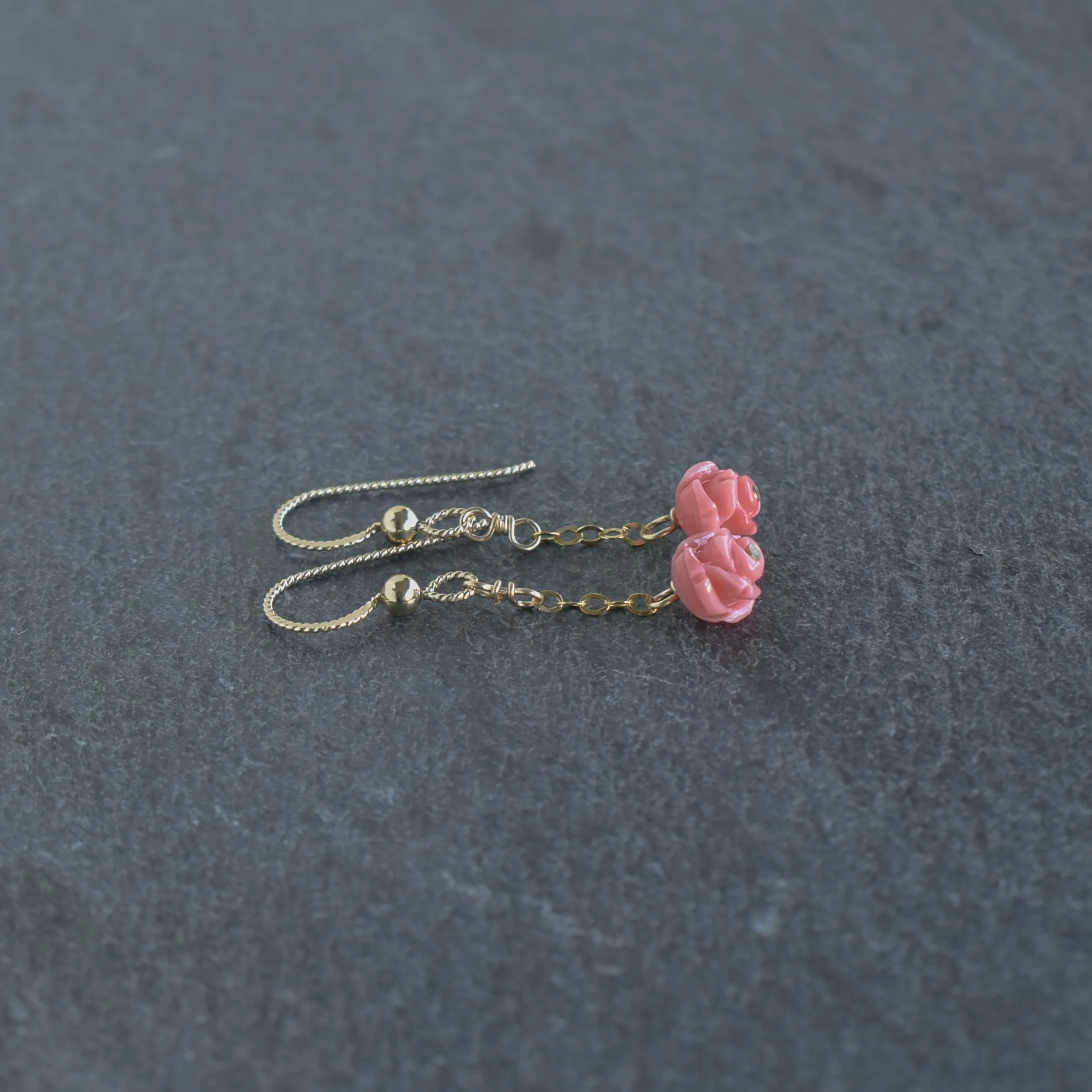 Single Dangle Lokelani Earrings