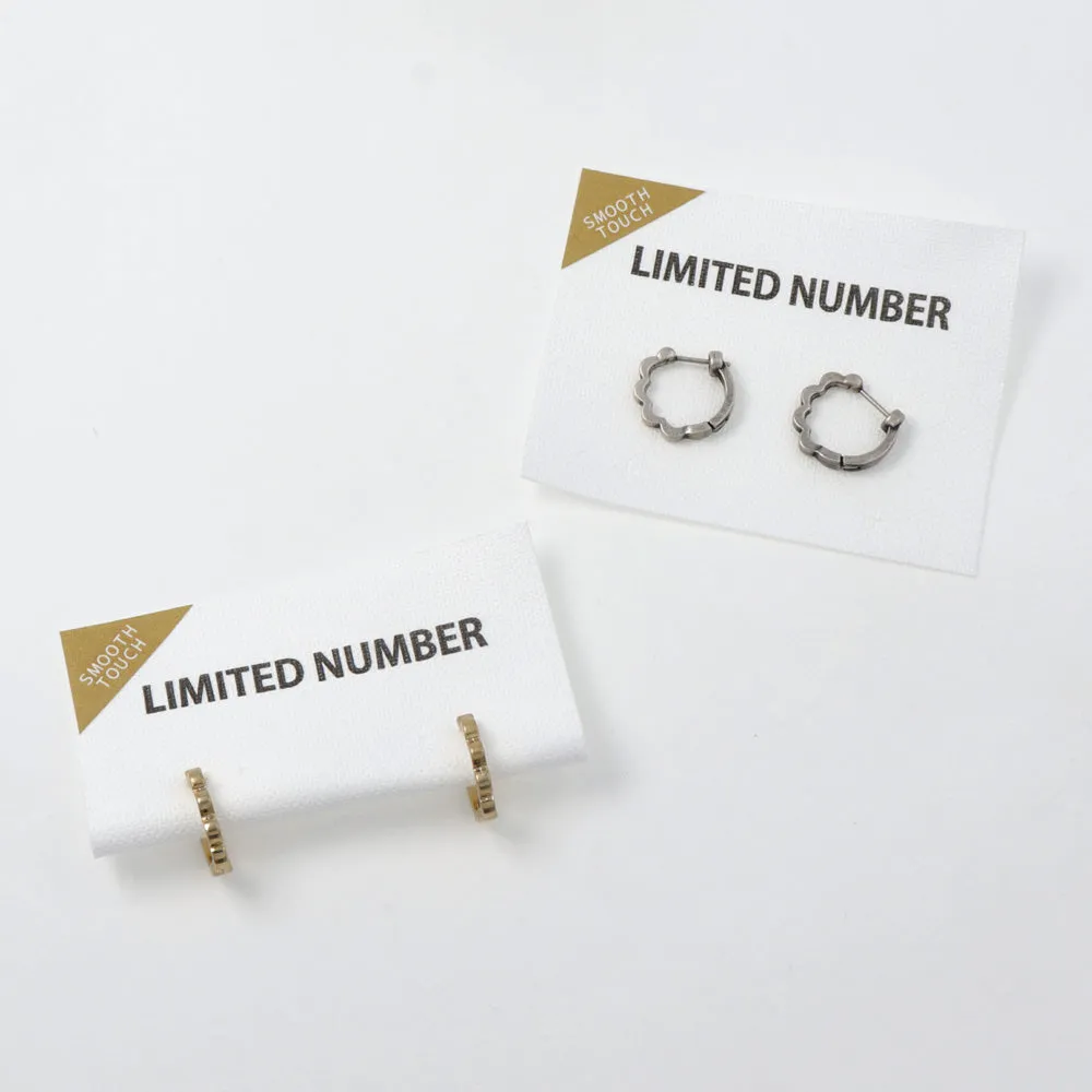 Wavy Hoop Smooth Touch Earrings